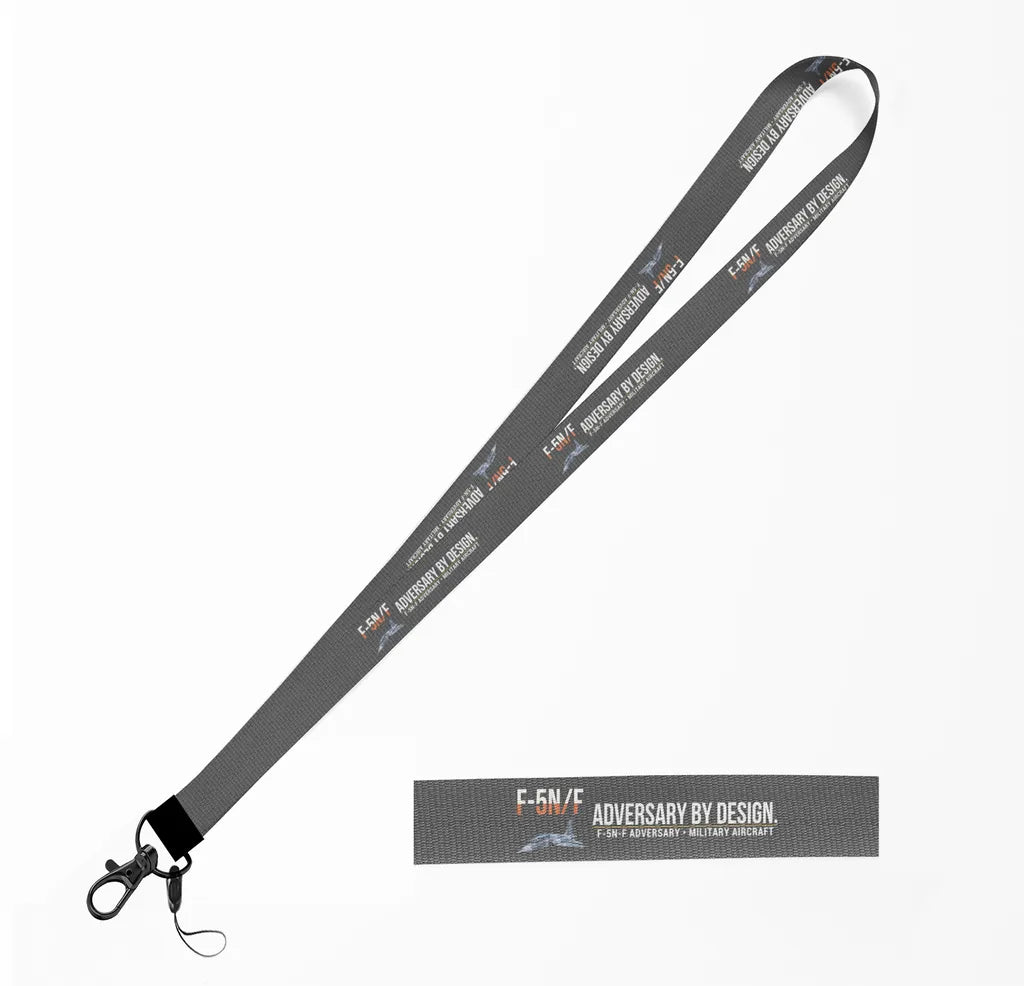 F-5N-F Adversary lanyard - gray