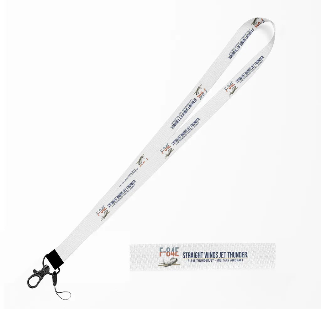 F-84E Thunderjet lanyard - white