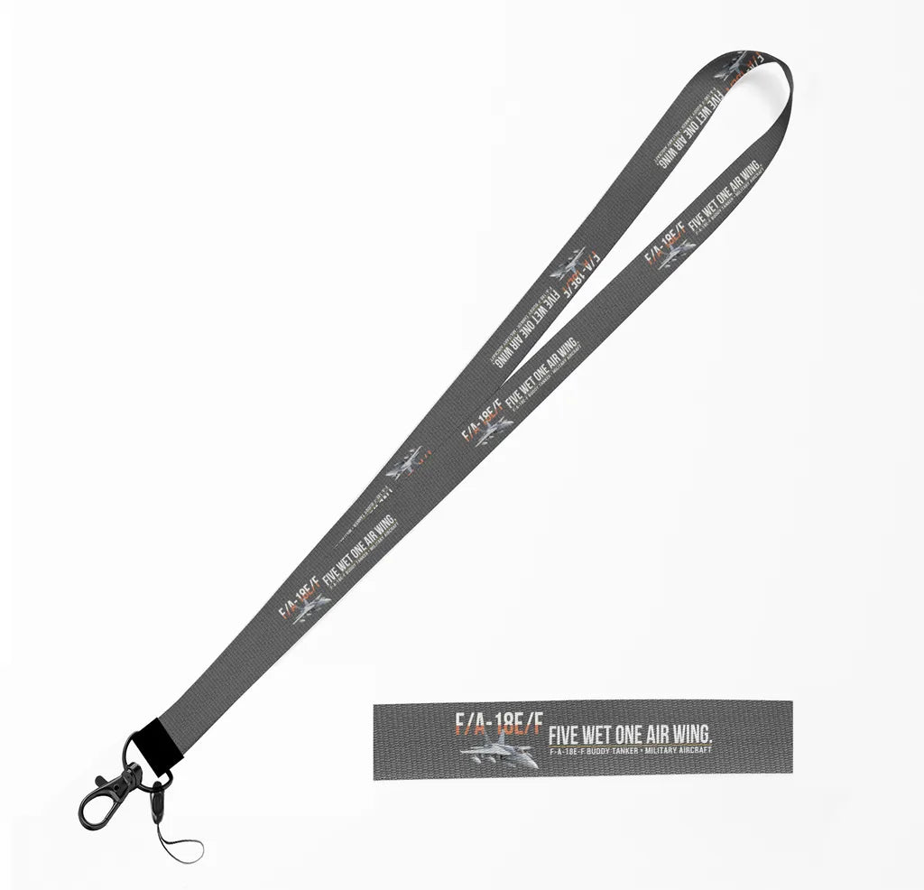 F-A-18E-F Buddy Tanker lanyard - gray