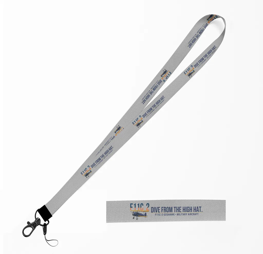 F11C-2 Goshawk lanyard - light gray