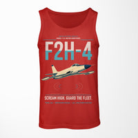 Thumbnail for F2H-4 Banshee design on red tank top