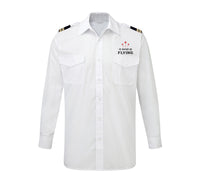 Thumbnail for I'D Rather Be Flying Designed Long Sleeve Pilot Shirts