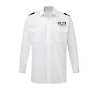 Thumbnail for Pilots They Know How To Fly Designed Long Sleeve Pilot Shirts