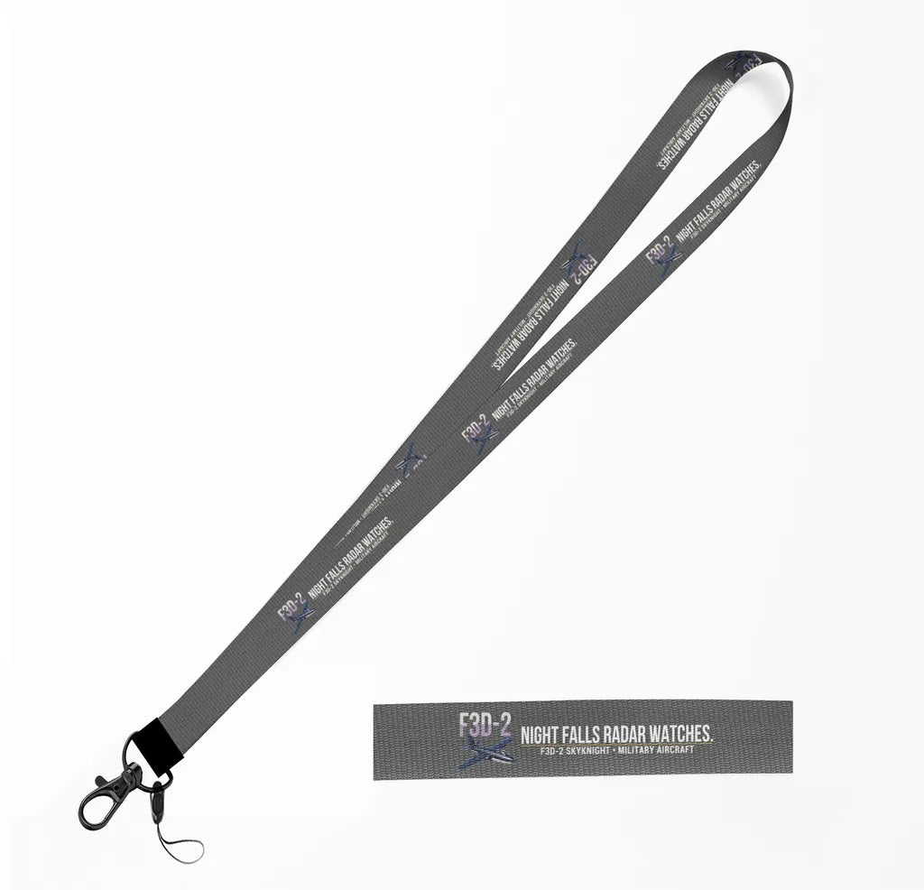 F3D-2 Skyknight lanyard - gray
