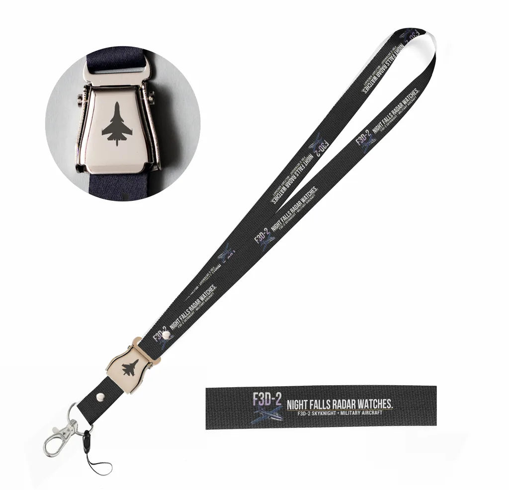 F3D-2 Skyknight seat belt lanyard - black