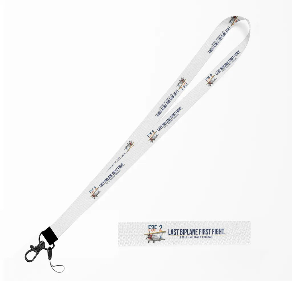 F3F-2 lanyard - white