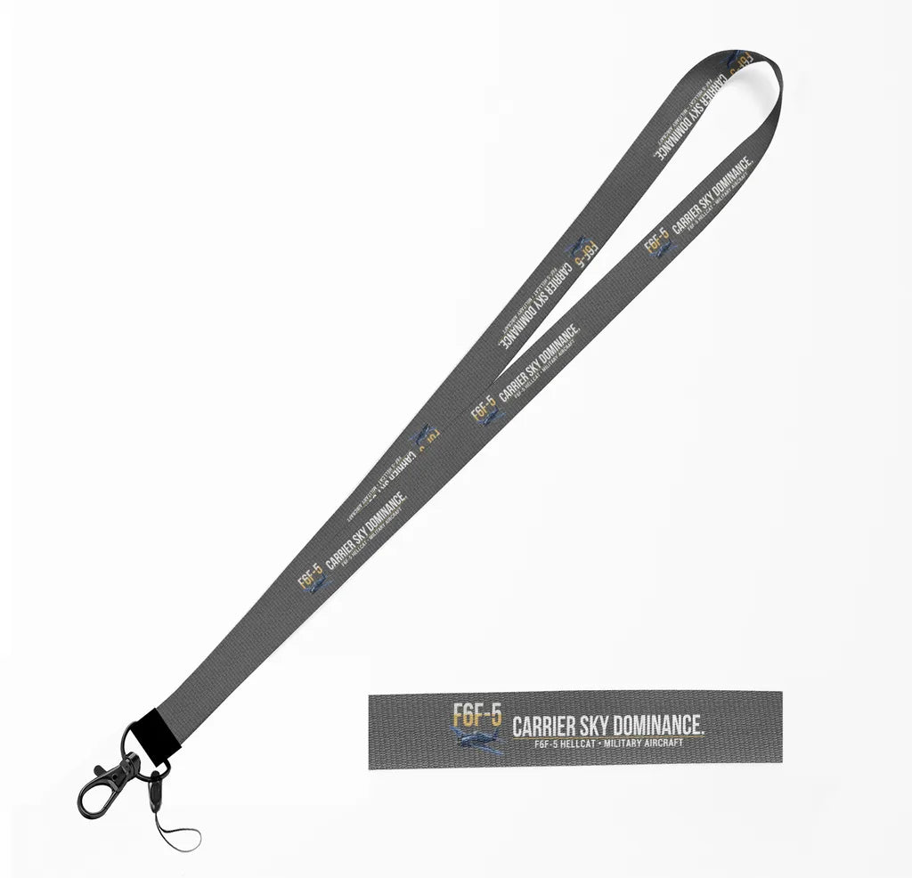 F6F-5 Hellcat lanyard - gray
