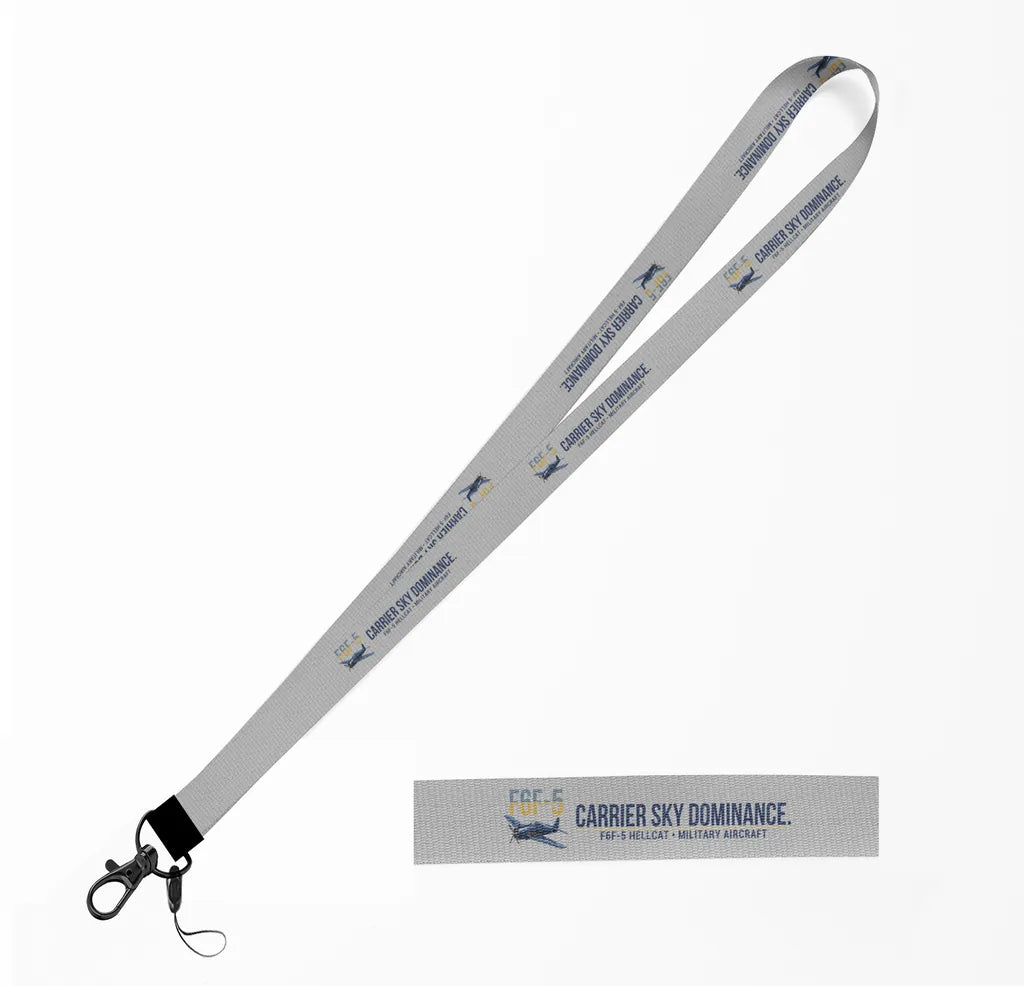F6F-5 Hellcat lanyard - light gray