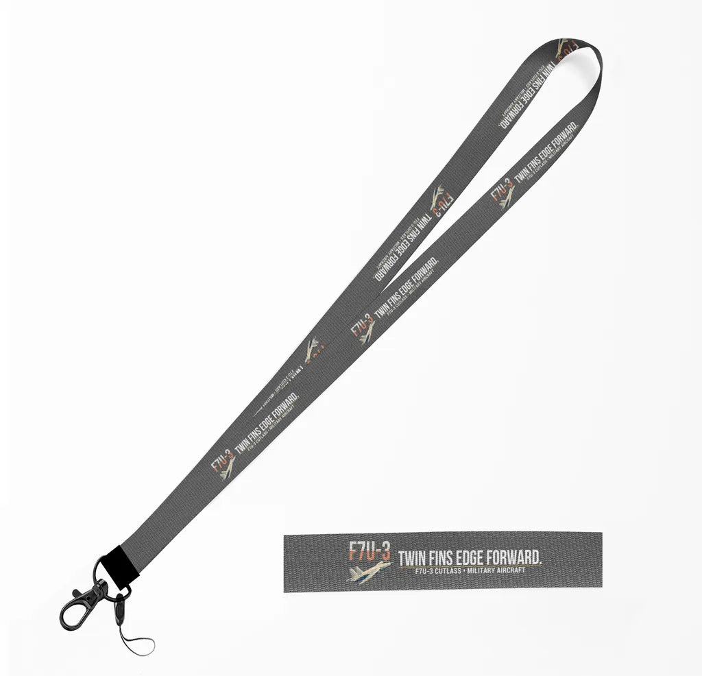 F7U-3 Cutlass lanyard - gray