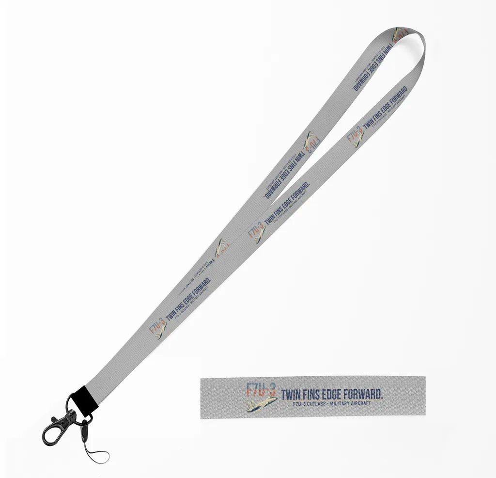 F7U-3 Cutlass lanyard - light gray