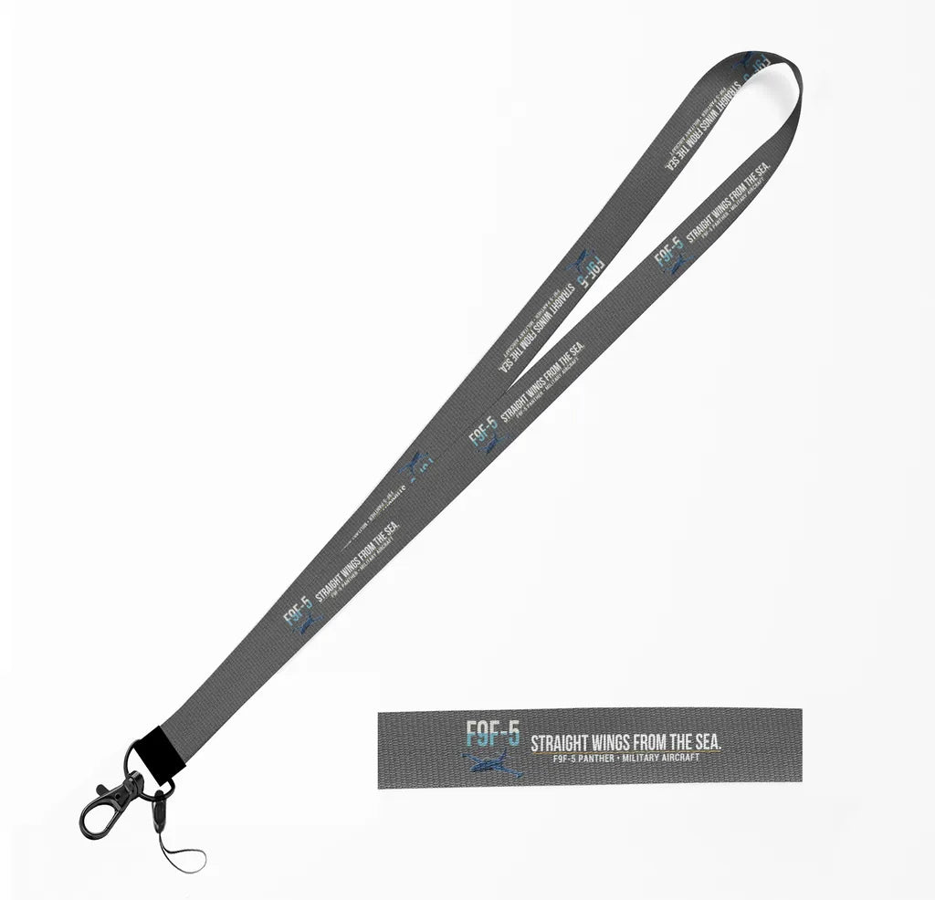 F9F-5 Panther lanyard - gray