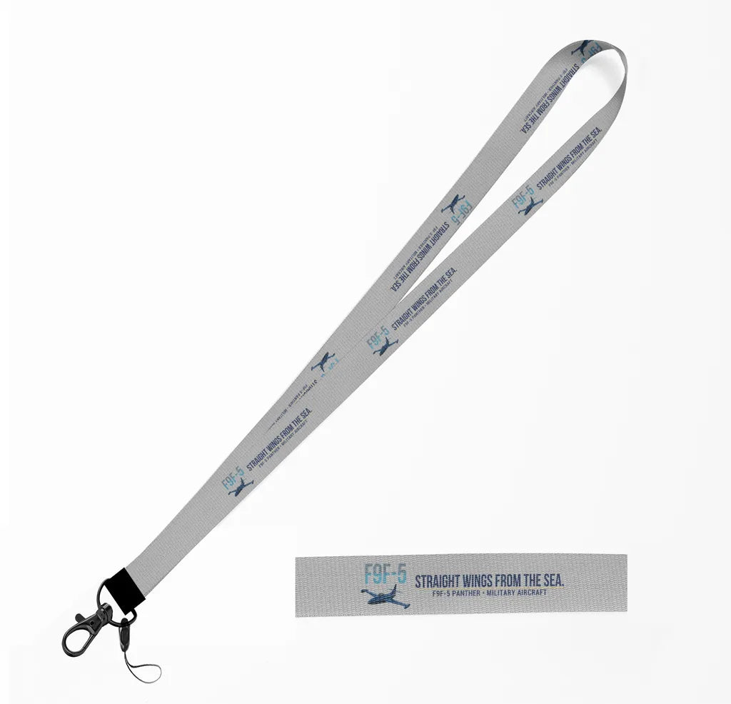 F9F-5 Panther lanyard - light gray