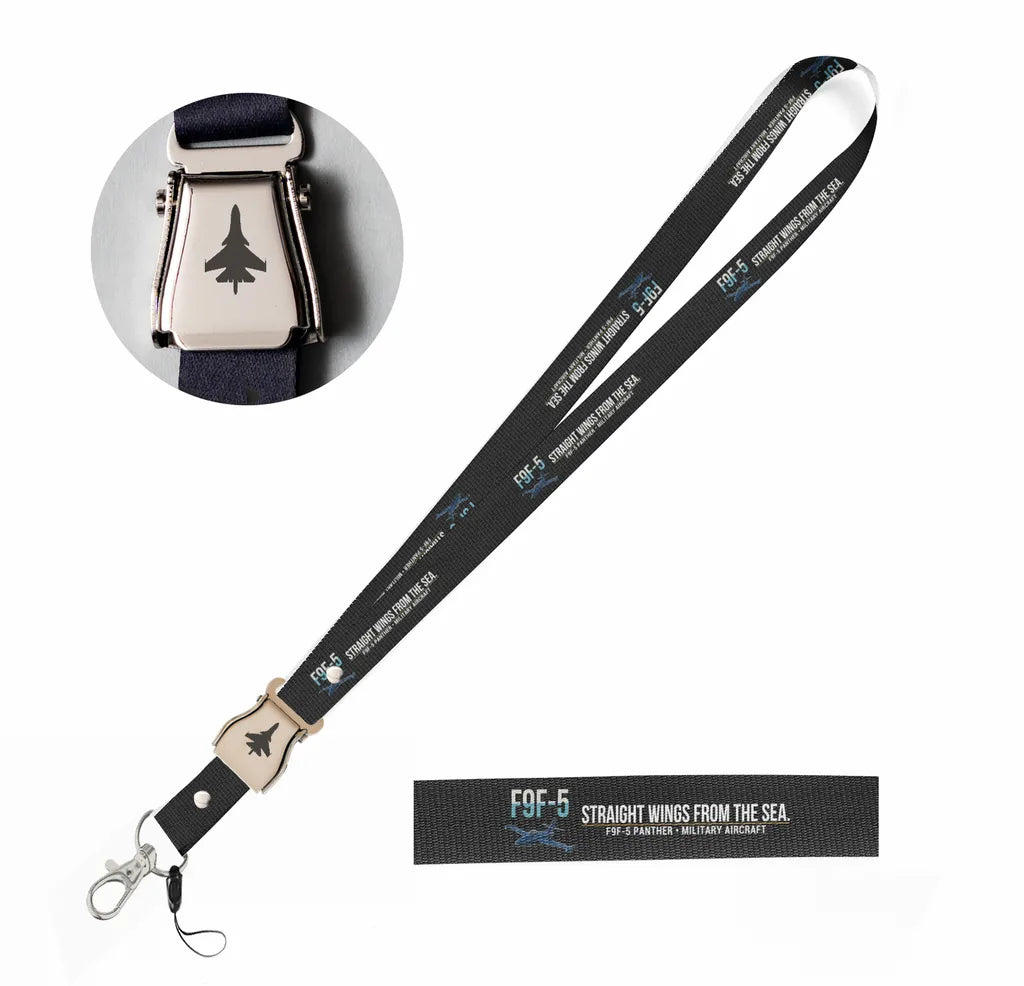 F9F-5 Panther seat belt lanyard - black
