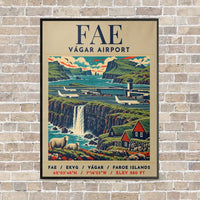 Thumbnail for FAE - Poster - Canvas Framed - Beige