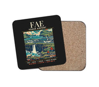 Thumbnail for FAE - Poster - Coaster - Black