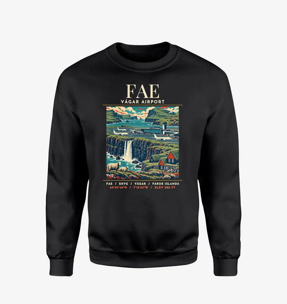 FAE - Poster - Sweatshirt - Black