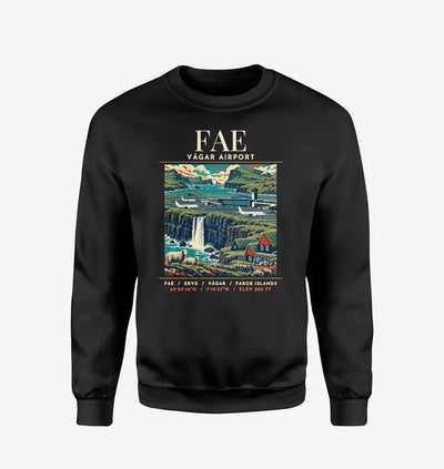 FAE - Poster - Sweatshirt - Black