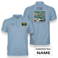 Thumbnail for FAO - Poster - Double-Side Polo - Light Blue + Name