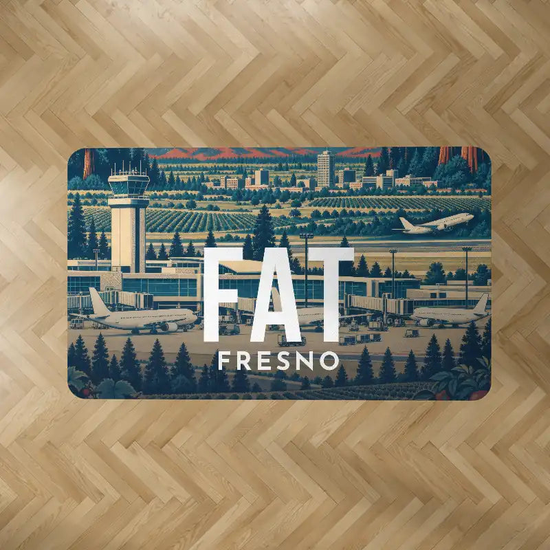 Fresno Yosemite International Airport (FAT) Carpets - Carpet Rectangle - Scene V2