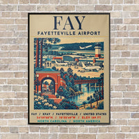 Thumbnail for FAY - Poster - Canvas Framed - Beige