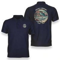 Thumbnail for FCO - Badge - Double-Side Polo - Navy Blue