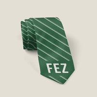 Thumbnail for Fes - Saiss Airport (FEZ) Ties - Tie - Stripe - Green