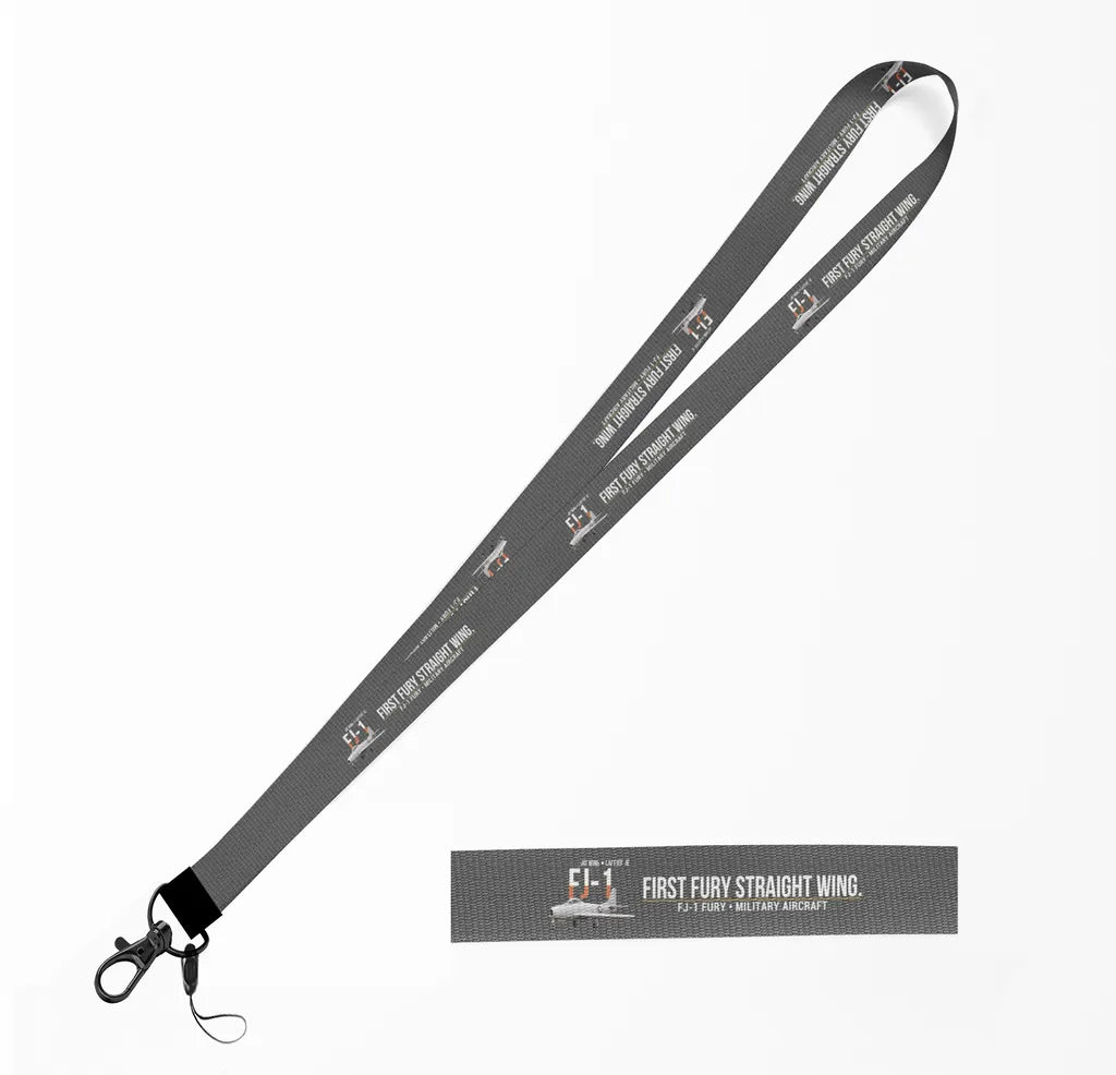 FJ-1 Fury lanyard - gray