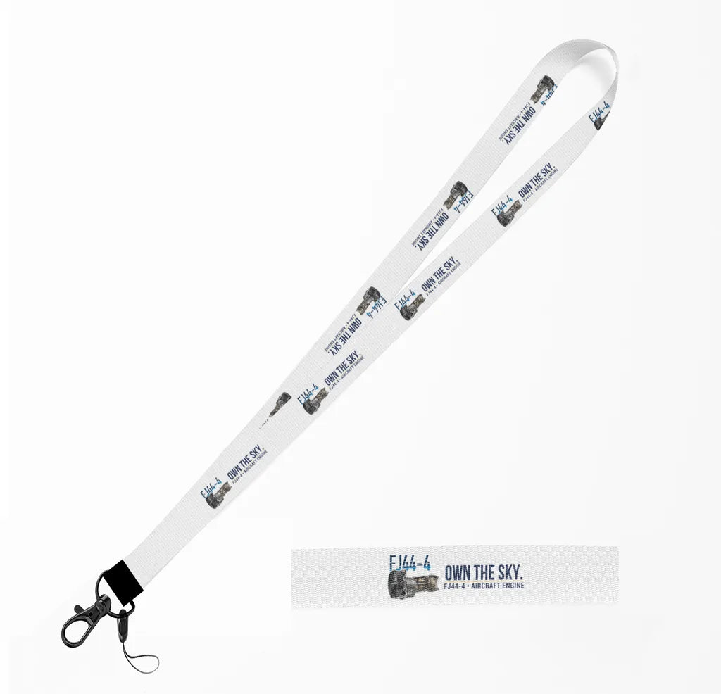 FJ44-4 lanyard - white