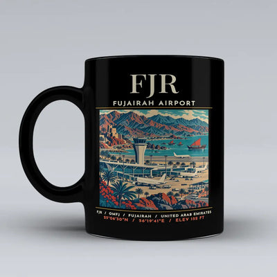 FJR - Poster - Mug - Black