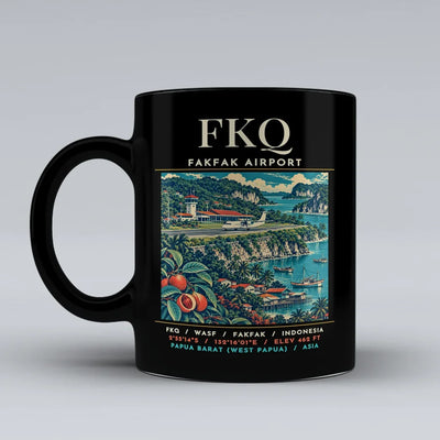 FKQ - Poster - Mug - Black