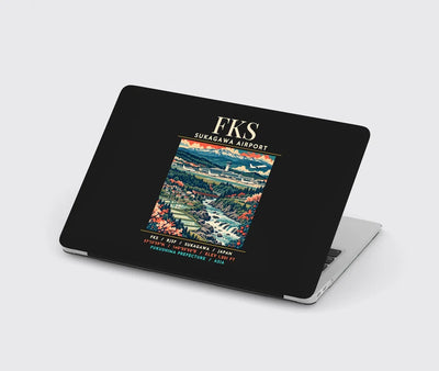 FKS - Poster - MacBook Case - Black