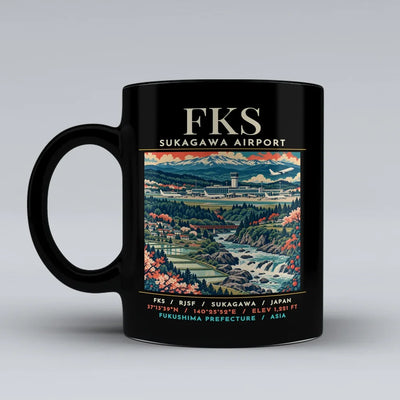 FKS - Poster - Mug - Black