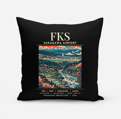 FKS - Poster - Pillow - Black
