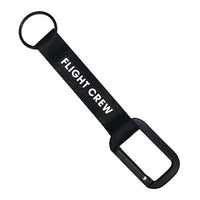Thumbnail for FLIGHT CREW (Black) Designed Mountaineer Style Key Chains