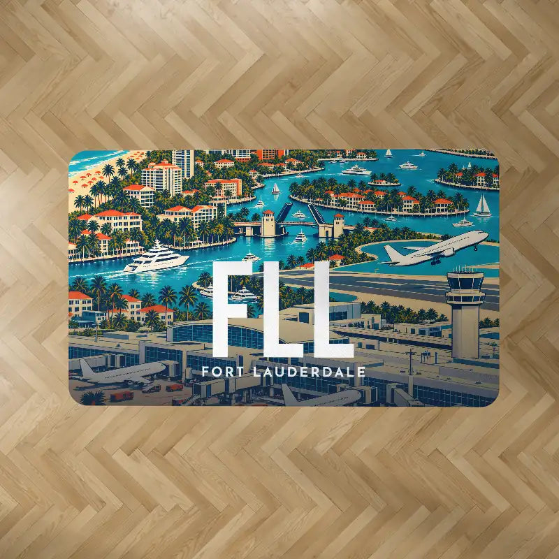 Fort Lauderdale-Hollywood International Airport (FLL) Carpets - Carpet Rectangle - Scene V2