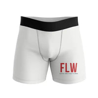 Thumbnail for Flores Airport (FLW) Men Boxers - Code - White