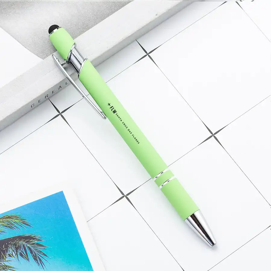 Flores Airport (FLW) Pens - touch pen - light green