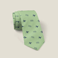 Thumbnail for Fortaleza - Pinto Martins International Airport (FOR) Ties - Tie - Pattern - Light Green