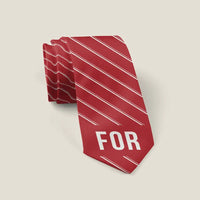 Thumbnail for Fortaleza - Pinto Martins International Airport (FOR) Ties - Tie - Stripe - Red