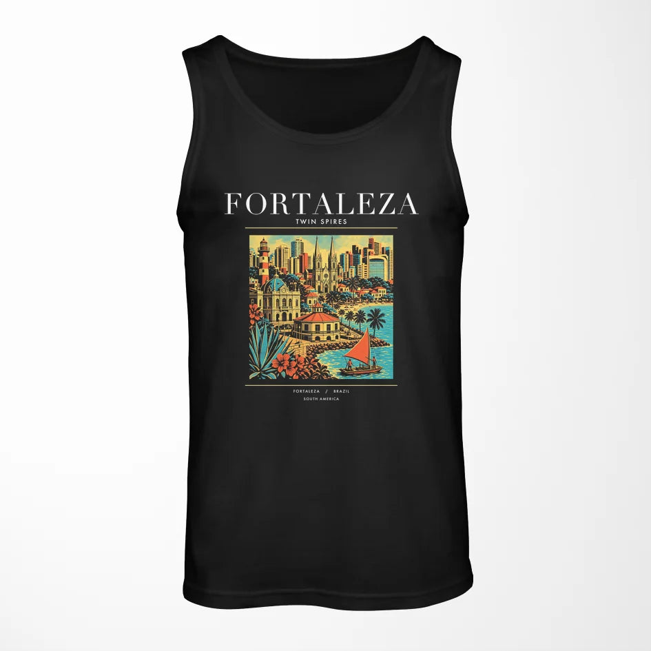 FORTALEZA - Poster - Tank Top - Black