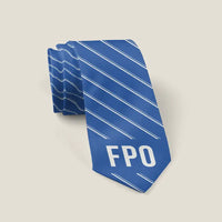 Thumbnail for Freeport Grand Bahama International Airport (FPO) Ties - Tie - Stripe - Blue