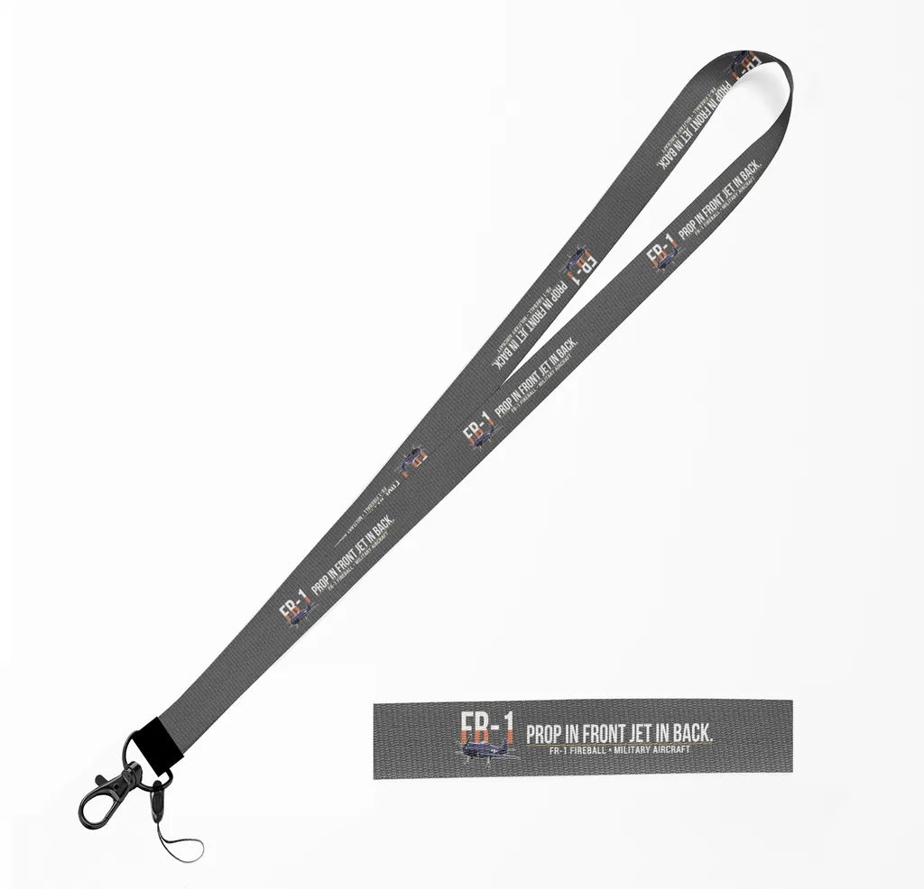FR-1 Fireball lanyard - gray