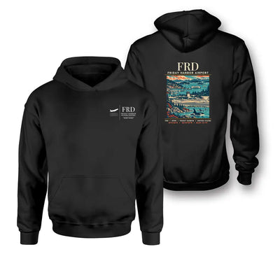 FRD - Poster - Double-Side Hoodie - Black