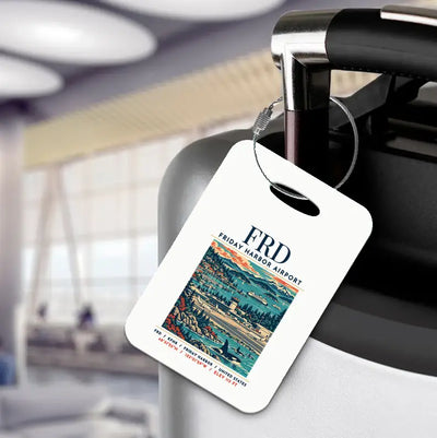 FRD - Poster - Luggage Tag - White