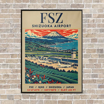 FSZ - Poster - Canvas Framed - Beige