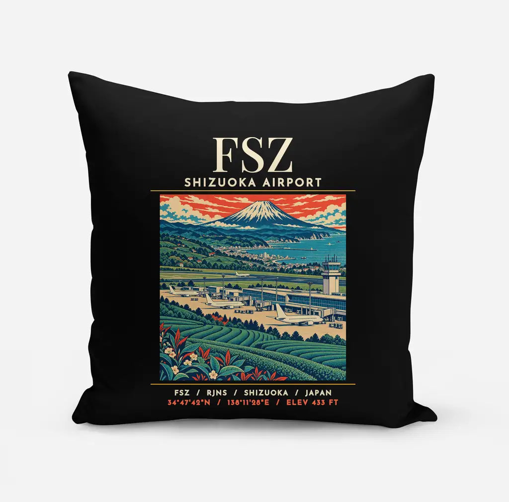 FSZ - Poster - Pillow - Black