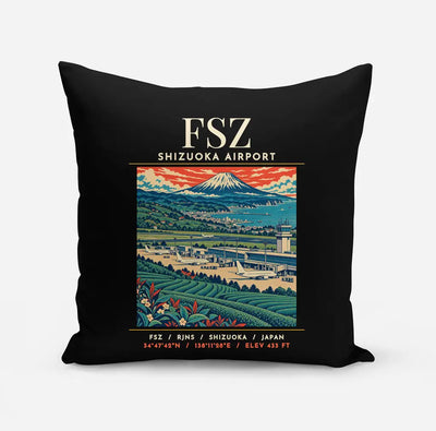 FSZ - Poster - Pillow - Black