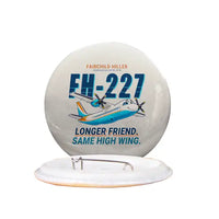 Thumbnail for Fairchild Hiller FH-227B - Cartoon - Pin - Beige
