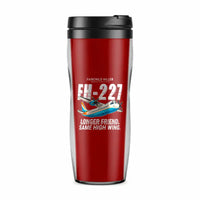 Thumbnail for Fairchild Hiller FH-227B - Cartoon - Plastic (No Holder) - Red