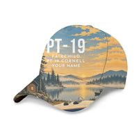 Thumbnail for Fairchild PT-19 Cornell 3D All-Over Print Clothing - Cap - 3D + Name